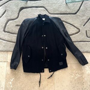 Black Coach Bomber (Small)
Leather and Felt